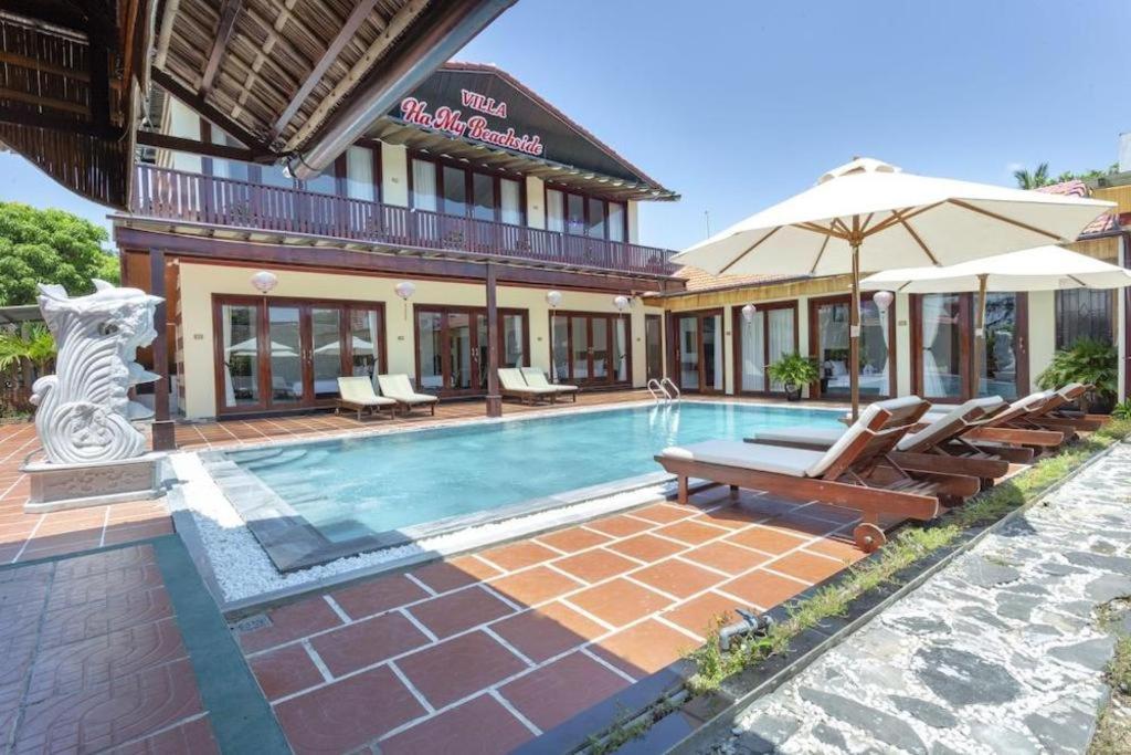 Ha My Beachside Villa Hoi An Ha Bang Exterior foto